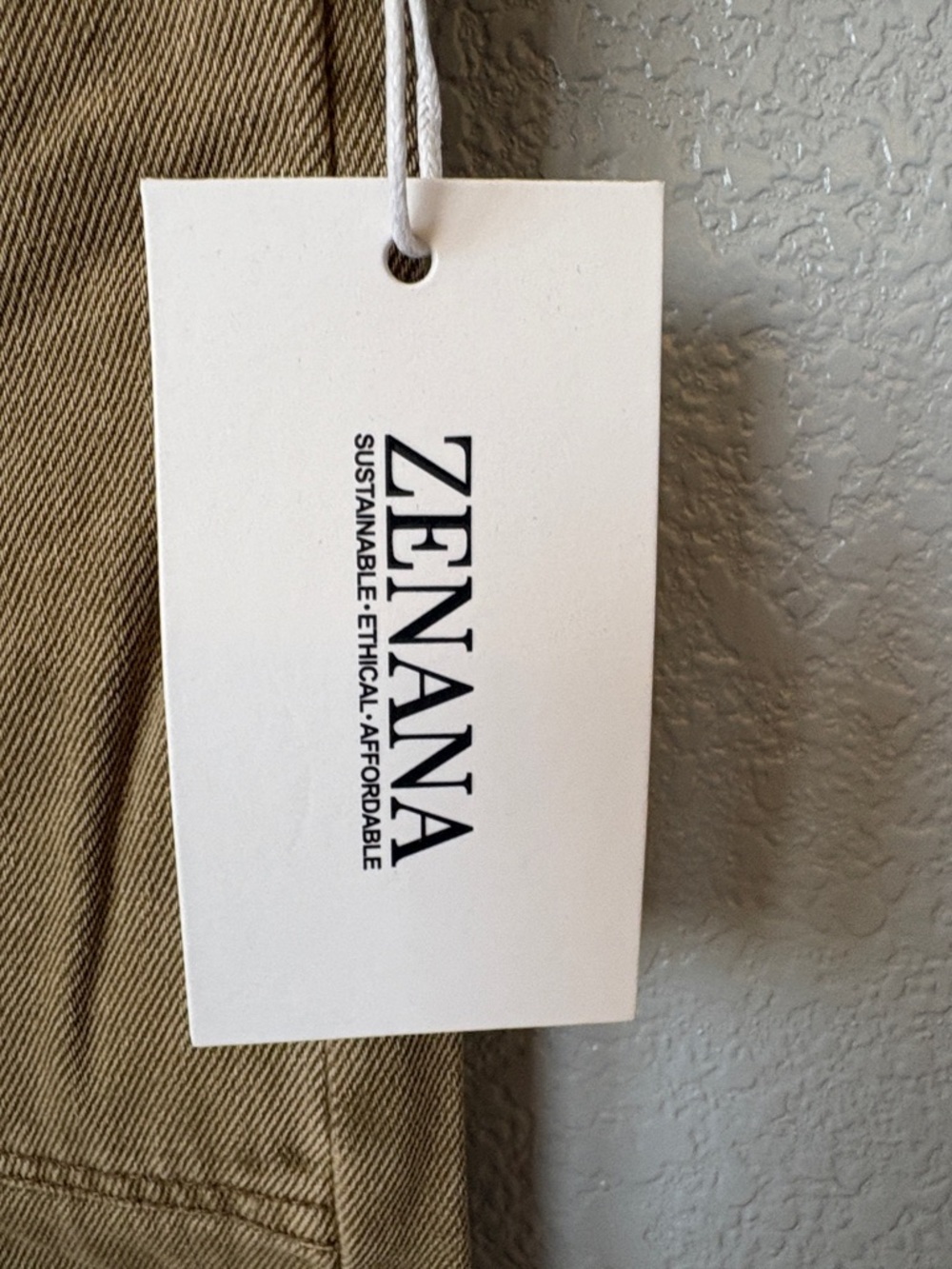 Zenana Outfitters Olive-Brown Cotton Denim Overall Dress - Picture 5 of 13